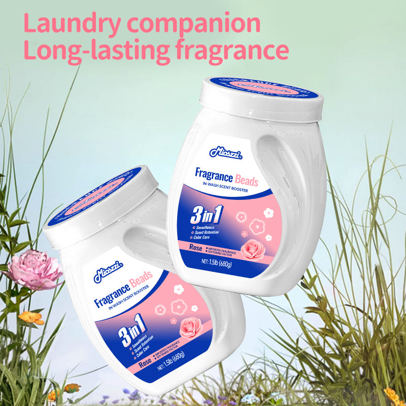 1. Powerful function, effective softening of fabrics, anti-static.
2. Hypoallergenic formula, safe to use for sensitive skin.
3. Laundry freshener that stays away from odor troubles.
4. Colloidal microcapsule technology, rubbing clothes to keep fragrance for a long time.
5. Large package suitable for home use, large quantity and affordable price.