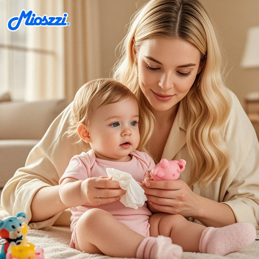 Mioszzi baby wet&nbsp;wipes are a versatile tool for the family because of their gentle, non-irritating, and soft texture. 