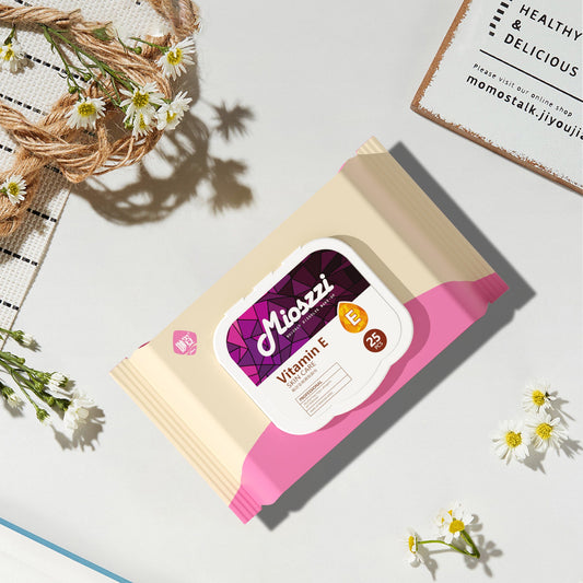 Mioszzi's 25 pieces of Kraft paper makeup remover wet&nbsp;wipes are all-rounders in urban life