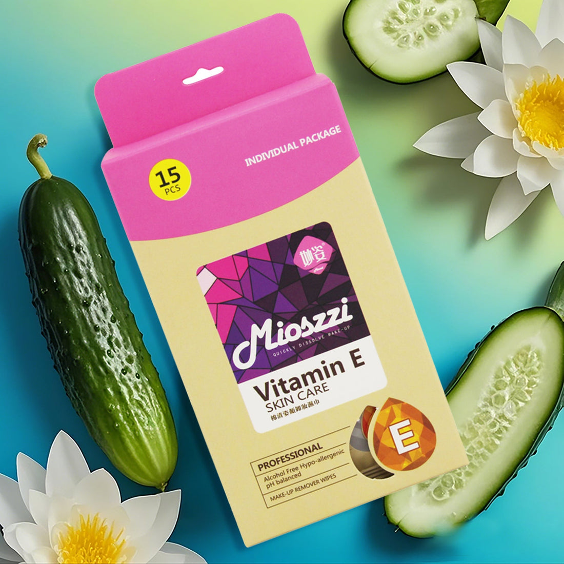Is it enough to remove sunscreen with just water? Mioszzi makeup remover wipes tell you the right way to do it!