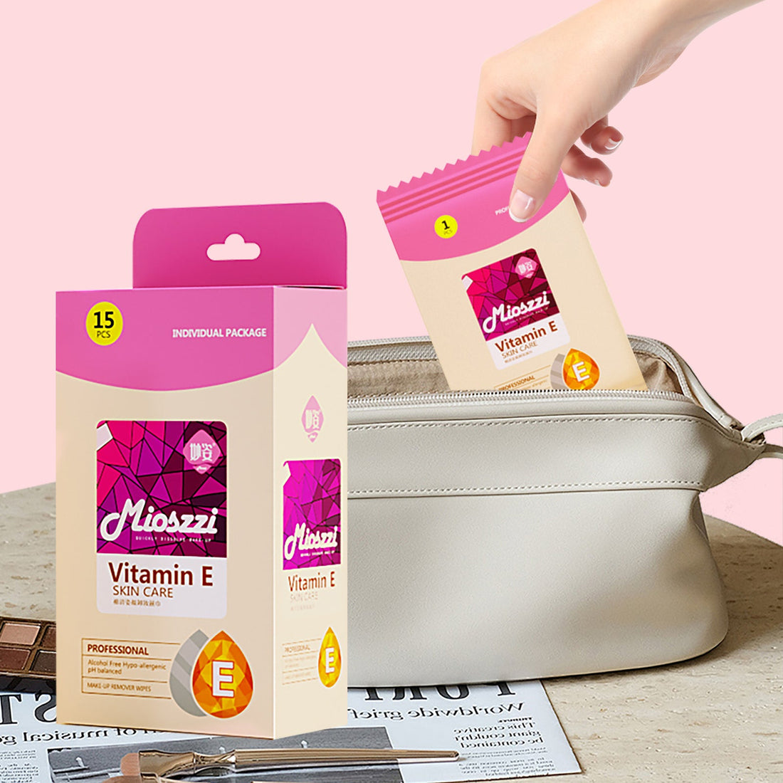 Mioszzi Makeup Remover Wipes: Not only can they remove makeup, but they are also a daily cleansing towel that "nourishes the skin"