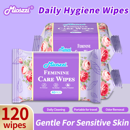 What safety guarantees are there in the formula of Mioszzi feminine wipes? Can pregnant women and those with sensitive skin use them?