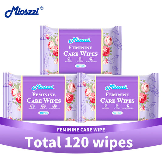 What precautions should be taken when using Mioszzi feminine hygiene wipes? How can you achieve the best cleaning results?