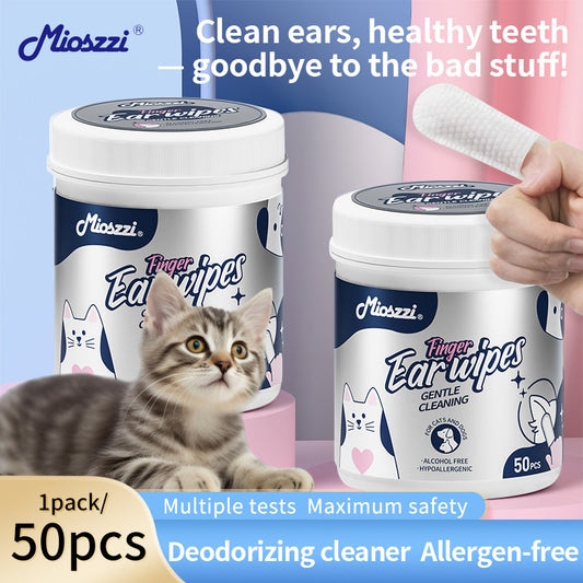 Mioszzi Pet Ear Wipes: A Safe Choice for Sensitive Pets