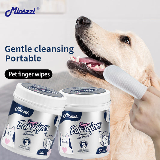 Is a box of 50 Mioszzi pet ear wipes enough?