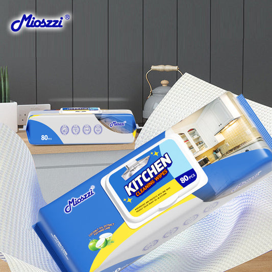  Mioszzi kitchen cleaning wipes do not contain harmful additives, which can reduce damage to the skin from the source.