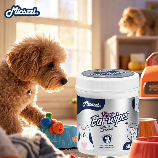 Mioszzi Pet Finger Wet&nbsp;Wipes are convenient for cleaning around the pet's eyes