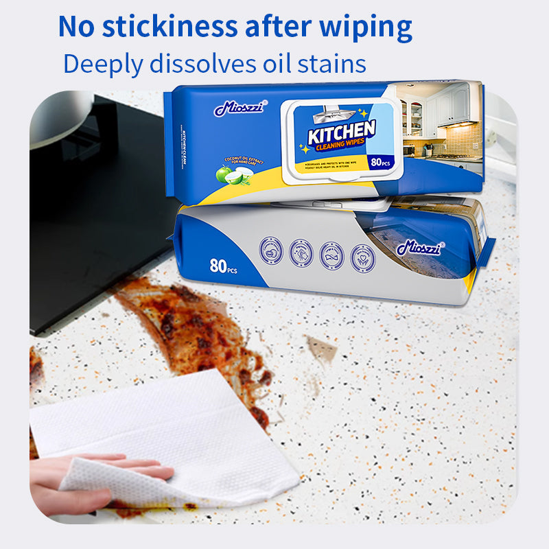 Can a kitchen wipe only be used to clean the stove? Mioszzi tells you: It can be used anywhere, and it is efficient to use it for multiple purposes!