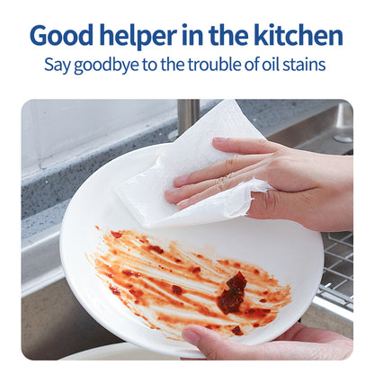 6 Packs Special Package Mioszzi Kitchen Cleaning Wet Wipes Quickly Dissolve Limescale & Soap Scum Bleach-free Non-irritating Formula Gentle and Gentle on Hands Thickened Material Deep Cleaning Must-have for Bathroom Renovation Multi-surface Cleaning Wipes