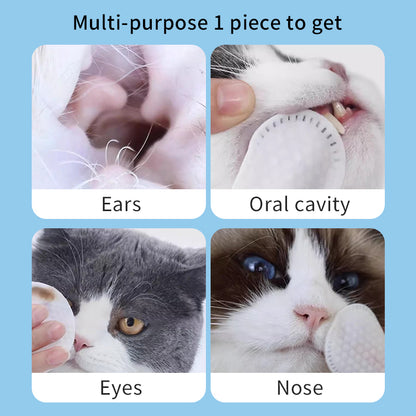 20 Barrels All Natural Mioszzi Pet Cleaning Body & Dental Finger Wet Wipes Removes Tough Odors Infused with Fermented Coconut Oil High Quality Body Health and Pet Hygiene Multi-Purpose Pet Wipes