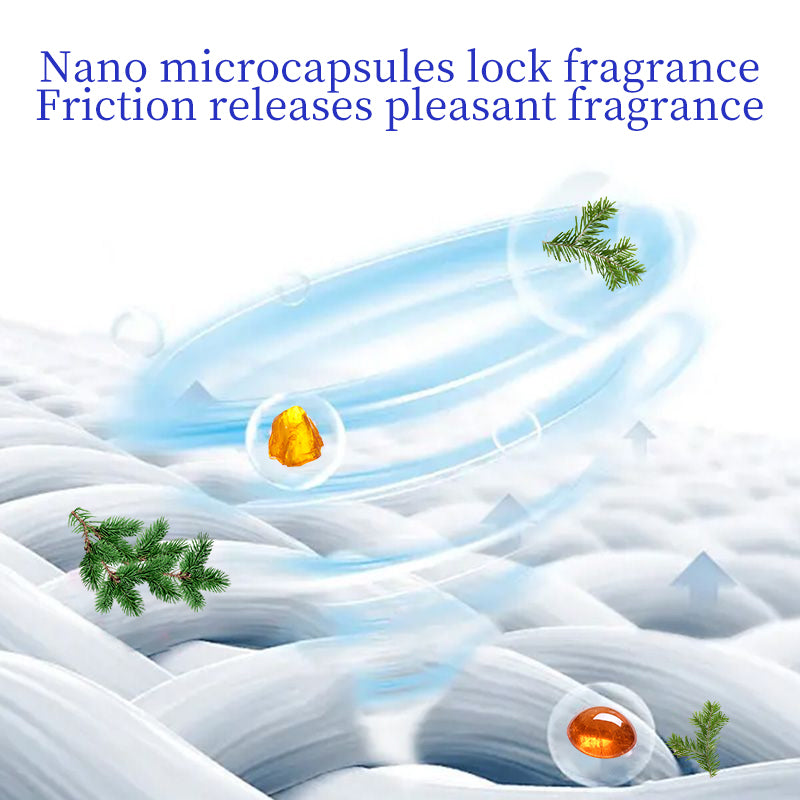 1. Powerful function, effective softening of fabrics, anti-static.

2. Hypoallergenic formula, safe to use for sensitive skin.

3. Laundry freshener that stays away from odor troubles.

4. Colloidal microcapsule technology, rubbing clothes to keep fragrance for a long time.

5. Large package suitable for home use, large quantity and affordable price.