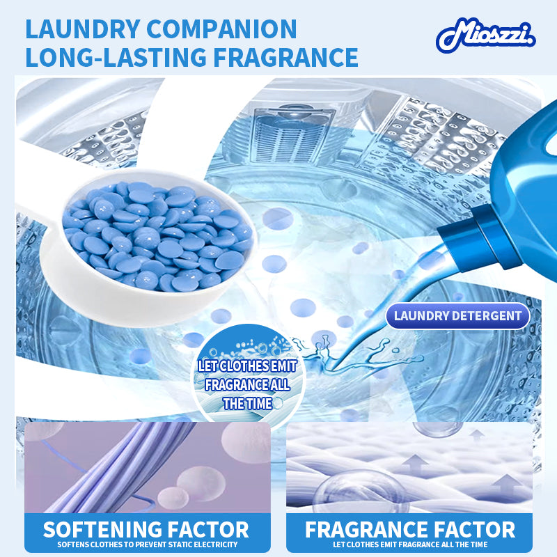 1. Powerful function, effective softening of fabrics, anti-static.

2. Hypoallergenic formula, safe to use for sensitive skin.

3. Laundry freshener that stays away from odor troubles.

4. Colloidal microcapsule technology, rubbing clothes to keep fragrance for a long time.

5. Large package suitable for home use, large quantity and affordable price.