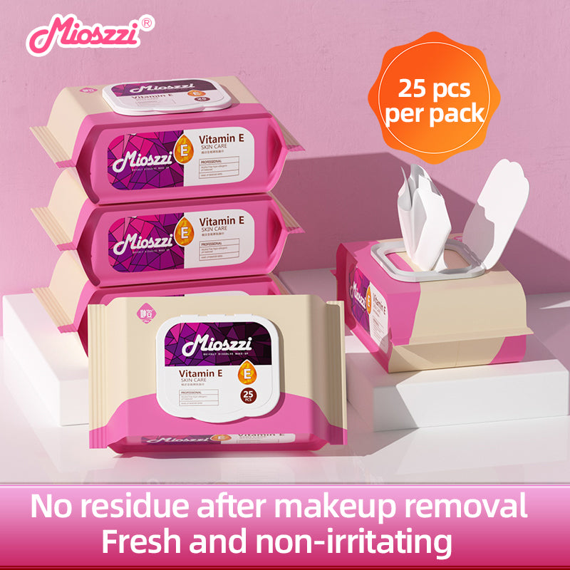 1. Suitable for a wide range of people, suitable for sensitive skin, aging skin.

2. Plant-based wipes, gentle and non-irritating.

3. No dyes, artificial fragrances, safer to use.

4. Simple makeup remover wipes, gently clean the skin and remove waterproof makeup.

5. Mild weak acid formula, maintain skin PH balance.