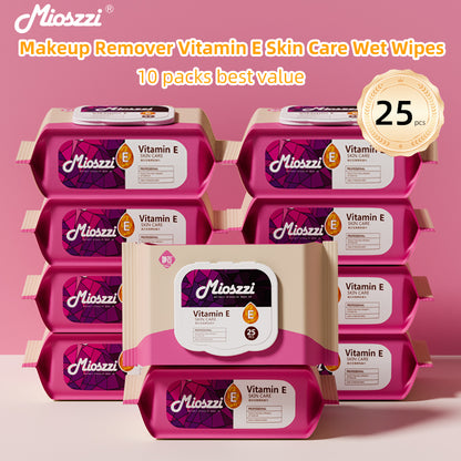 1. Suitable for a wide range of people, suitable for sensitive skin, aging skin.

2. Plant-based wipes, gentle and non-irritating.

3. No dyes, artificial fragrances, safer to use.

4. Simple makeup remover wipes, gently clean the skin and remove waterproof makeup.

5. Mild weak acid formula, maintain skin PH balance.