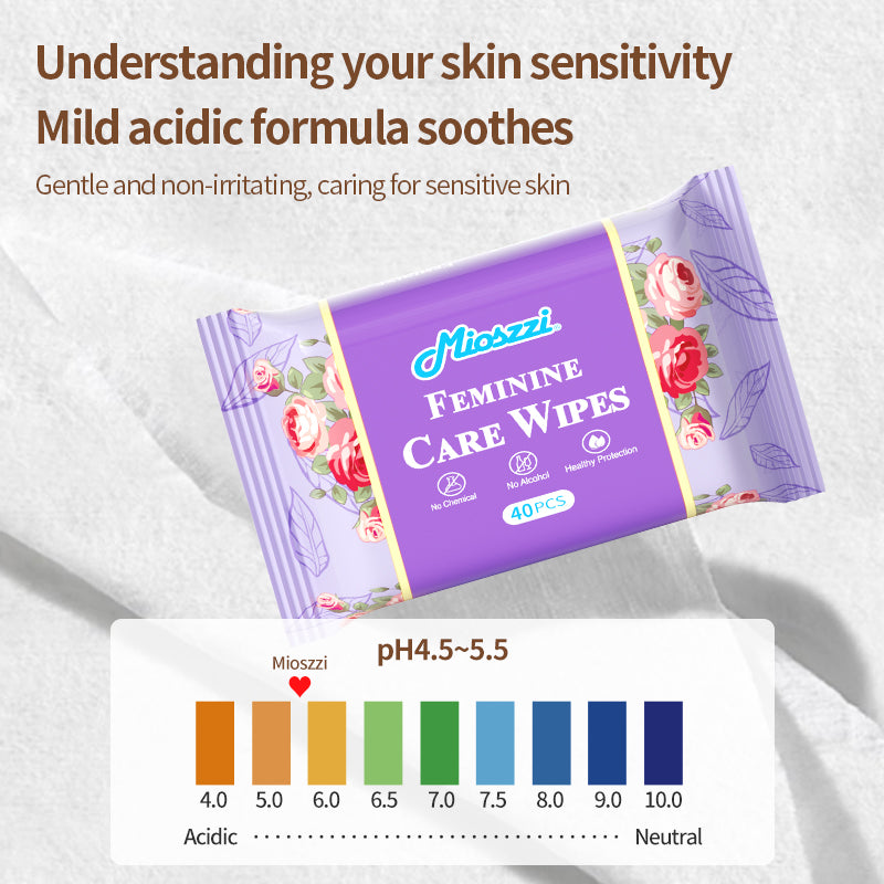 1. Mild and weakly acidic, it will not disrupt the immune balance of the private parts.

2. Mild formula, no chemical additives, no fragrance, no irritation.

3. Super soft non-woven fabric, skin-friendly touch, reducing friction on sensitive skin.

4. Multi-purpose, suitable for cleaning after sweating during exercise and after intimacy.

5. Deodorant body wipes can effectively eliminate dirt, grime, and sweat.

6. It can be easily put into the bag when going out, without taking up space.
