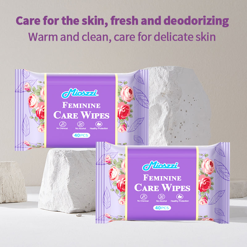 1. Disposable feminine care wipes, throw away after use, clean and hygienic.

2. Contains no harmful chemical additives, no dyes, moisturizes and soothes sensitive skin.

3. Multi-purpose wipes, daily necessities for homes and apartments.

4. Add EDI pure water, and water-based wipes, to effectively moisturize the skin.

5. Private hygiene wipes for women during menstruation that do not need to be rinsed.