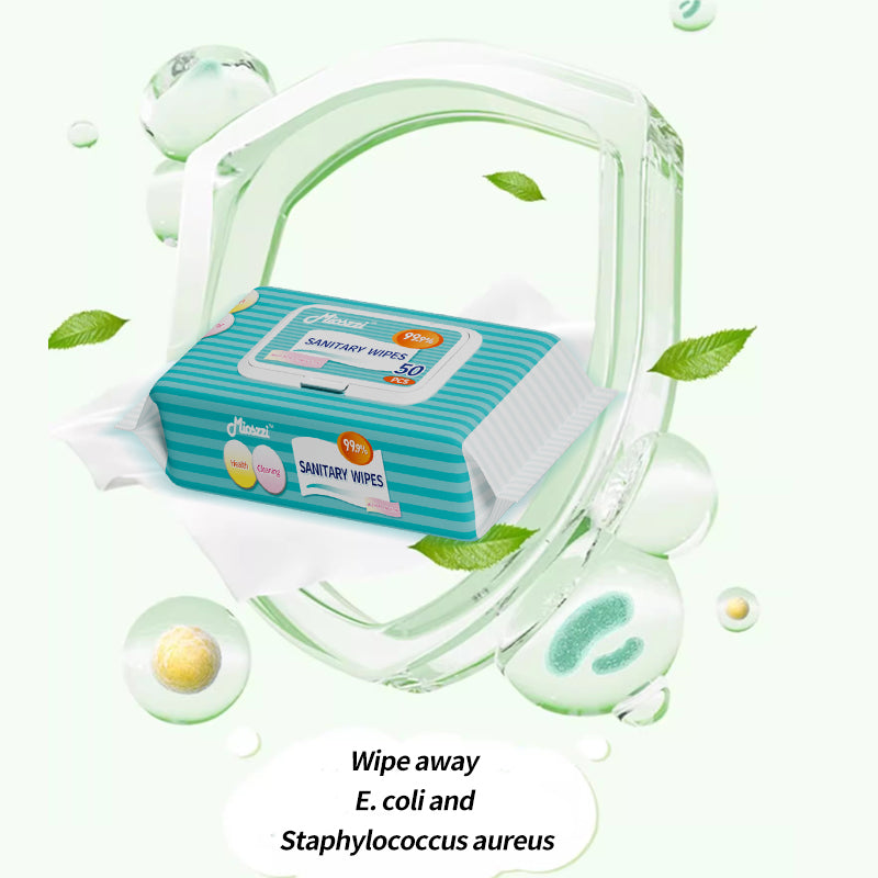 1. Selected formula, free of harsh chemicals, skin-friendly wipes, premium non-woven fabric, soft, absorbent, and not easy to tear.

2. Suitable for wiping the body and private parts to eliminate odor, pet-friendly cleaning and disinfecting wipes.

3. Can be used for bathroom cleaning, and remove 99.9% of surface allergens.

4. Kill bacteria and germs, clean open wounds and surrounding skin, and reduce pain and chance of infection.

5. Hygienic antiseptic wipes can be cleaned and disinfected in one step, wh