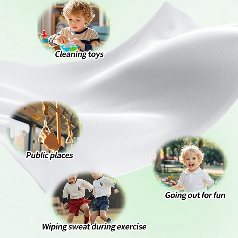 1. Selected formula, free of harsh chemicals, skin-friendly wipes, premium non-woven fabric, soft, absorbent, and not easy to tear.

2. Suitable for wiping the body and private parts to eliminate odor, pet-friendly cleaning and disinfecting wipes.

3. Can be used for bathroom cleaning, and remove 99.9% of surface allergens.

4. Kill bacteria and germs, clean open wounds and surrounding skin, and reduce pain and chance of infection.

5. Hygienic antiseptic wipes can be cleaned and disinfected in one step, wh