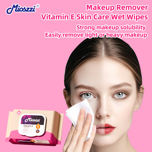 1. Makeup remover wipes that easily remove eye, face and neck makeup.

2. Alcohol-free, effectively reducing irritation to the skin.

3. Gentle formula with hyaluronic acid to moisturize and condition the skin.

4. Disposable large-size daily facial makeup remover wipes.

5. Suitable for people with neutral, mature and acne-prone skin.