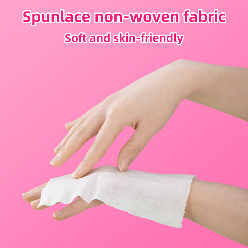 1. Makeup remover wipes that easily remove eye, face and neck makeup.

2. Alcohol-free, effectively reducing irritation to the skin.

3. Gentle formula with hyaluronic acid to moisturize and condition the skin.

4. Disposable large-size daily facial makeup remover wipes.

5. Suitable for people with neutral, mature and acne-prone skin.