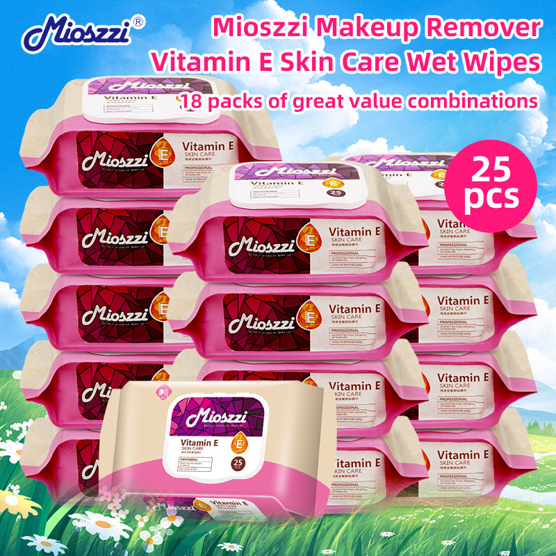 1. Makeup remover wipes that easily remove eye, face and neck makeup.

2. Alcohol-free, effectively reducing irritation to the skin.

3. Gentle formula with hyaluronic acid to moisturize and condition the skin.

4. Disposable large-size daily facial makeup remover wipes.

5. Suitable for people with neutral, mature and acne-prone skin.