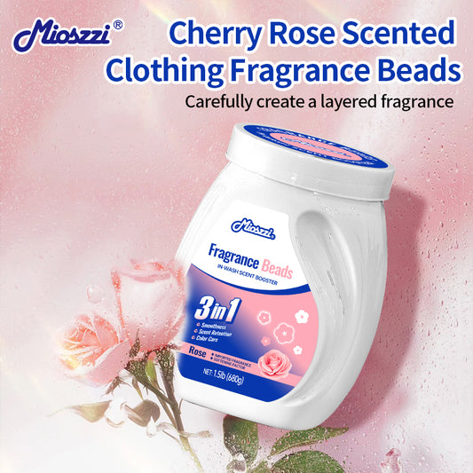 1. The fragrance enhancement beads can effectively remove room odors and musty odors.

2. The laundry fragrance enhancement beads can be used as an air freshener.

3. Air freshener and home fragrance for the house, car or office.

4. Friendly material formula, pet-friendly, safe for home use.

5. 1.5 lbs large barrel, suitable for home use, large quantity, affordable price.
