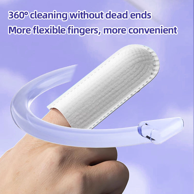 1、Pet universal type, suitable for cats, dogs, rabbits, hamsters and other pets.

2、Versatile, can be used to clean ears, teeth, around eyes and toes.

3、All natural ingredients, alcohol free ,gentle and non-irritating, protecting the health of pets.

4、Effectively removes ear wax and debris, soothes and deodorizes, and relieves ear itching and inflammation.

5、Finger-type wipes are more convenient to use and clean more carefully.