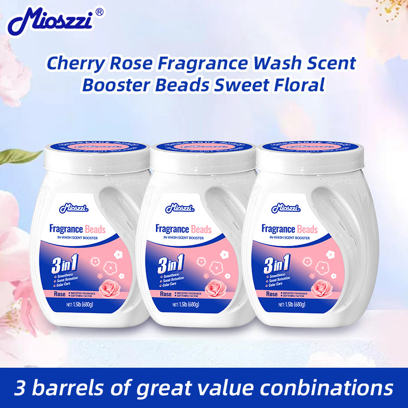 1、1.5lb large barrel for family use, large quantity and affordable.

2、Smoothness、scent retention and color care three effects in one.

3、Effectively prevent the&nbsp;clothing from clumping, remove static electricity and help the clothing to restore its&nbsp;natural elasticity and softness to the skin.

4、 Fragrant floral fragrance, cherry blossom and rose fragrance linger, makes clothes Long-lasting fragrance.

5、Safe on all washing machines and safe on all fabrics.