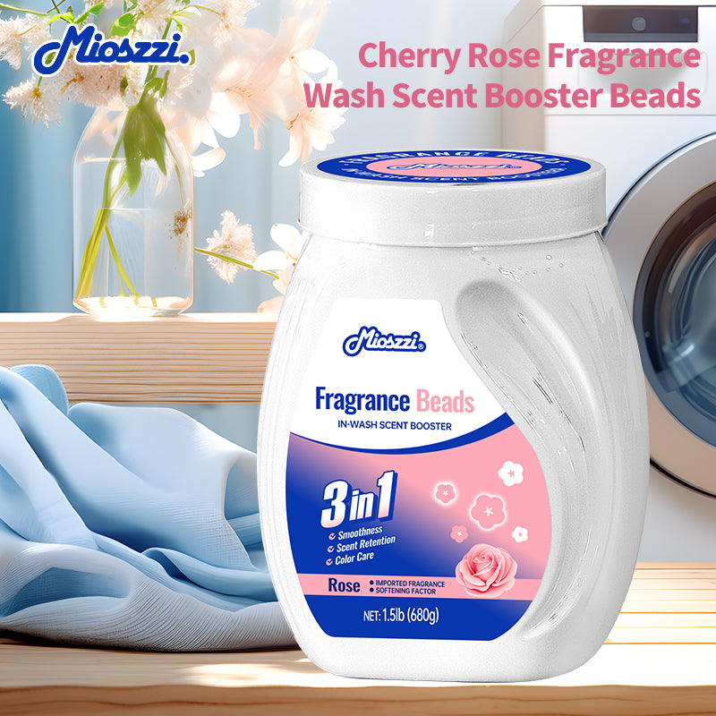 1. Laundry fragrance enhancer beads that can be used as air freshener.

2. Fragrance enhancer beads that effectively remove room odors.

3. Air freshener and home fragrance for house, car or gym.

4. Material-friendly formula, safe for pet families.

5. 1.5 lb bucket, suitable for home use, large quantity and affordable price.