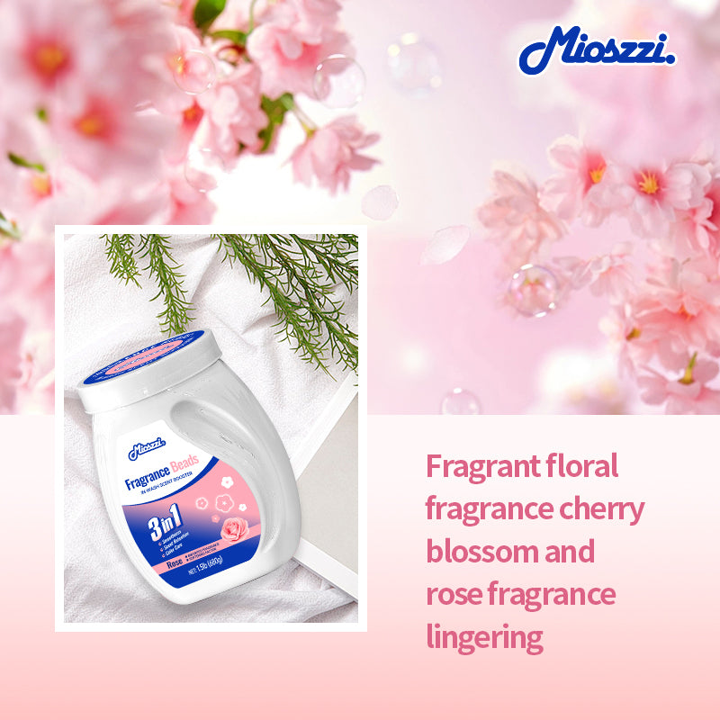 1. Laundry fragrance enhancer beads that can be used as air freshener.

2. Fragrance enhancer beads that effectively remove room odors.

3. Air freshener and home fragrance for house, car or gym.

4. Material-friendly formula, safe for pet families.

5. 1.5 lb bucket, suitable for home use, large quantity and affordable price.