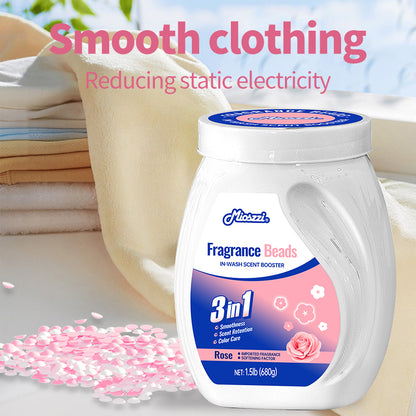 1. Laundry fragrance enhancer beads that can be used as air freshener.

2. Fragrance enhancer beads that effectively remove room odors.

3. Air freshener and home fragrance for house, car or gym.

4. Material-friendly formula, safe for pet families.

5. 1.5 lb bucket, suitable for home use, large quantity and affordable price.