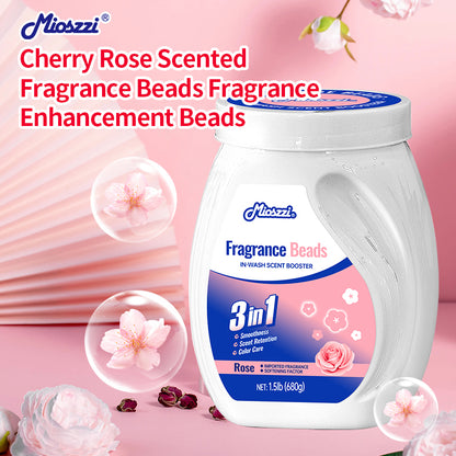 1. Laundry fragrance beads use deodorization technology to effectively decompose odor molecules.

2. Microcapsule blasting technology allows clothes to retain fragrance for a long time.

3. Clothing deodorizing beads can effectively remove sweat stains and body odor that are difficult to remove.

4. Effectively soften fabrics, prevent static electricity, and prevent clothing from clumping.

5. Super value combination pack, suitable for home use, safe and easy-to-melt formula.