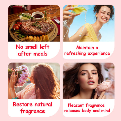 1. Laundry fragrance beads use deodorization technology to effectively decompose odor molecules.

2. Microcapsule blasting technology allows clothes to retain fragrance for a long time.

3. Clothing deodorizing beads can effectively remove sweat stains and body odor that are difficult to remove.

4. Effectively soften fabrics, prevent static electricity, and prevent clothing from clumping.

5. Super value combination pack, suitable for home use, safe and easy-to-melt formula.