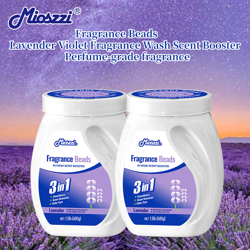1. Laundry fragrance beads using deodorant technology effectively decompose odor molecules.

2. Microcapsule blasting technology allows clothes to retain fragrance for a long time.

3. Deodorant beads used for clothes can effectively remove sweat stains that are difficult to remove.

4. Effectively soften fabrics, anti-static to prevent clothing from clumping.

5. Value pack combination suitable for home use, large quantity and affordable price.