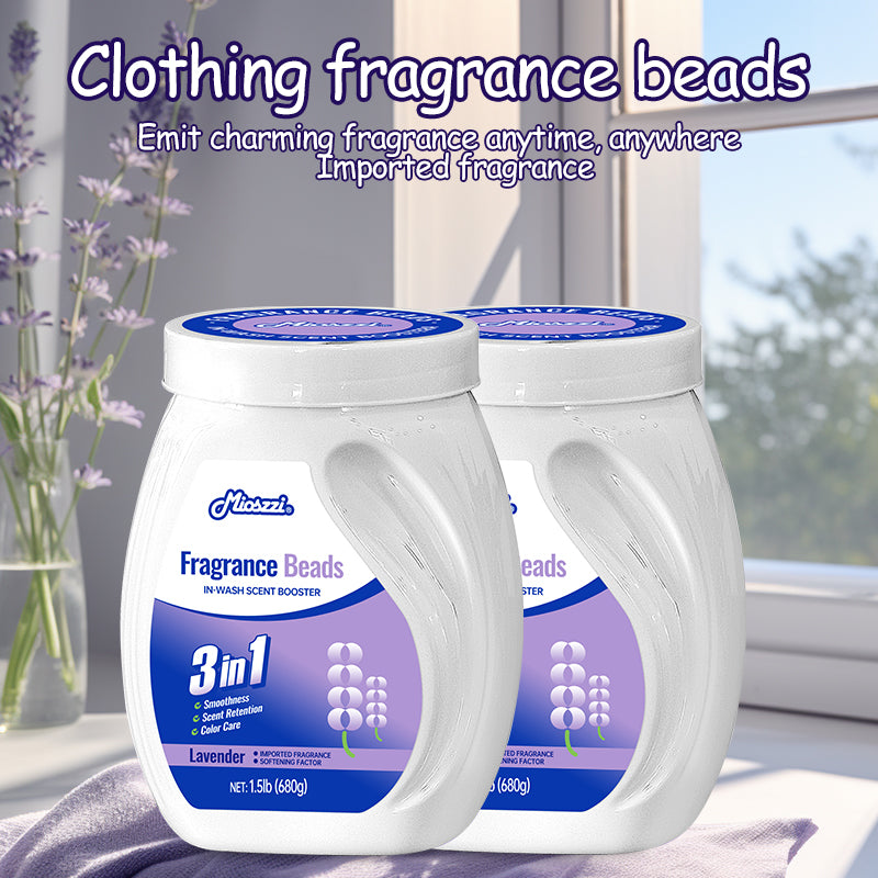 1. Smooth, fragrance retention, and color protection in one.

2. Use laundry fragrance beads to effectively prevent fabric damage.

3. It can effectively remove sweat stains that are difficult to remove.

4. Use deodorant beads to enhance freshness and maintain a good mood all day long.

5. Safe for all loads including towels, active wear and children's sleepwear.