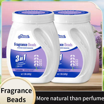1. Smooth, fragrance retention, and color protection in one.

2. Use laundry fragrance beads to effectively prevent fabric damage.

3. It can effectively remove sweat stains that are difficult to remove.

4. Use deodorant beads to enhance freshness and maintain a good mood all day long.

5. Safe for all loads including towels, active wear and children's sleepwear.