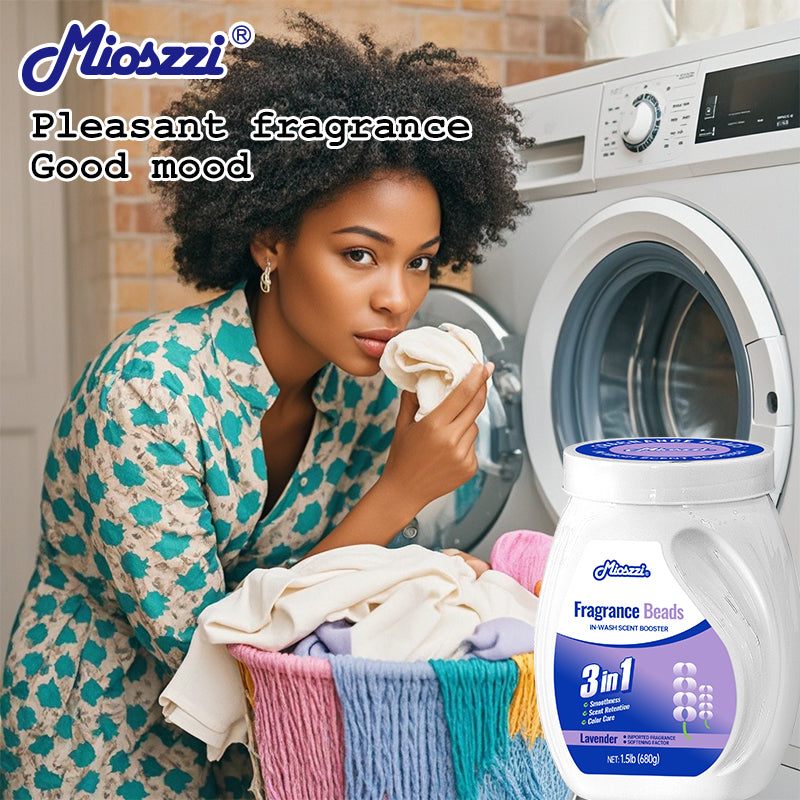 1、1.5lb large barrel, suitable for home use, large quantity and affordable.

2、Smooth, fragrance retention and color protection in one.

3、Effectively prevent clothes from clumping, remove static electricity, and help clothes restore their natural elasticity and softness.

4、The scent of lavender and violet keeps the clothes fragrant for a long time.

5、Suitable for all washing machines and all fabrics.