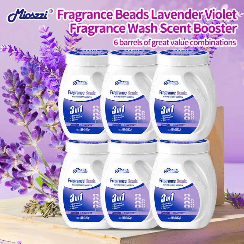 1. Laundry fragrance enhancer beads that can be used as air freshener.

2. Fragrance enhancer beads that effectively remove room odors.

3. Air freshener and home fragrance for house, car or gym.

4. Material-friendly formula, safe for pet families.

5. 1.5 lb bucket, suitable for home use, large quantity and affordable price.
