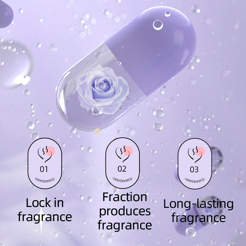 1. Powerful, effectively softens fabrics and reduces static electricity.

2. Hypoallergenic formula, safe for sensitive skin.

3. Laundry freshener that stays away from sweat and odor troubles.

4. Colloidal microcapsule technology, rub clothes and rub to produce fragrance.

5. Large packaging is suitable for home use, affordable, and relieves olfactory fatigue.