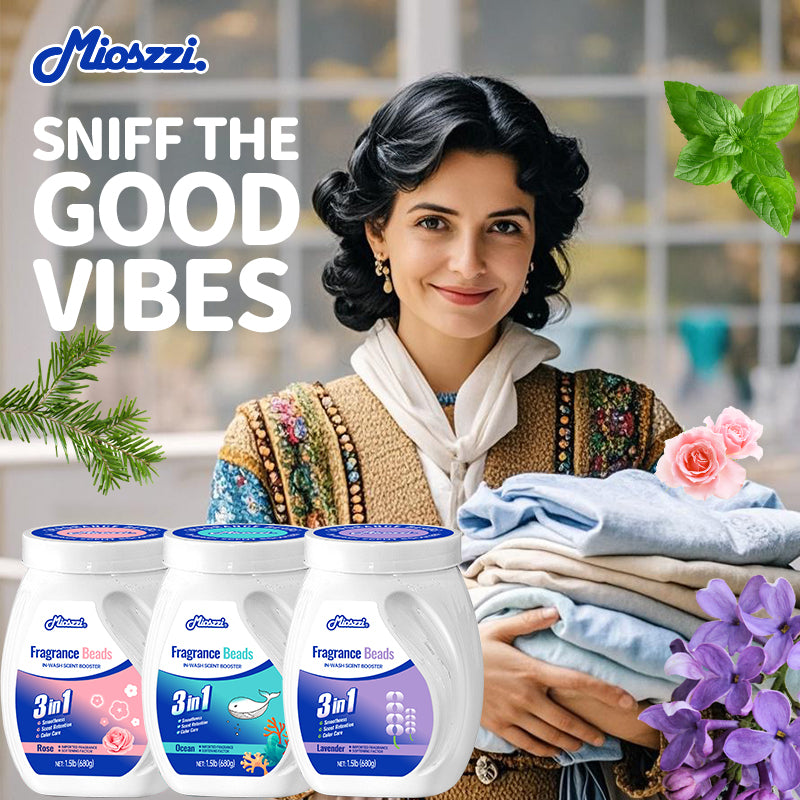 1. Laundry fragrance enhancer beads that can be used as air freshener.

2. Fragrance enhancer beads that effectively remove room odors.

3.Available in three scents: ocean, lavender and cherry blossom, with long-lasting fragrance.

4. Air freshener and home fragrance for house, car or gym.

5. Material-friendly formula, safe for pet families.

6. 1.5 lb bucket, suitable for home use, large quantity and affordable price.