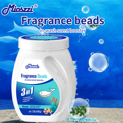 1、1.5lb large barrel for family use, large quantity and affordable.

2、Smoothness、scent retention and color care three effects in one.

3、Effectively prevent the&nbsp;clothing from clumping, remove static electricity and help the clothing to restore its&nbsp;natural elasticity and softness to the skin.

4、The cedar and amber collision of the sea breeze fragrance, makes clothes continue to retain fragrance.

5、Safe on all washing machines and safe on all fabrics.