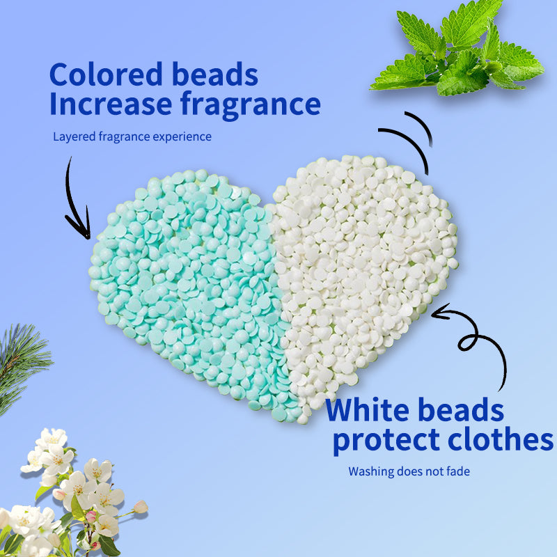 1. Laundry fragrance enhancer beads that can be used as air fresheners.

2. Fragrance enhancer beads that effectively remove room odors.

3. Air fresheners and home fragrances suitable for houses, cars or gyms.

4. Material-friendly formula, safe for pet-friendly families.

5. 1.5 lb barrel, suitable for home use, large quantity, affordable price.