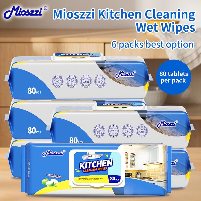 1. Gentle alcohol-free formula, carefully cares for your hands and effectively reduces irritation.

2. Easily deal with stubborn oil stains and daily dust in the kitchen, making cleaning simple and efficient.

3. Multifunctional application scenarios, not limited to the kitchen, but can also effectively clean and renew car interiors, home decorations and office desks.

4. Fresh coconut-scented kitchen wipes quickly decompose oil stains and leave a pleasant aroma.

5. Made of high-quality non-woven fabric