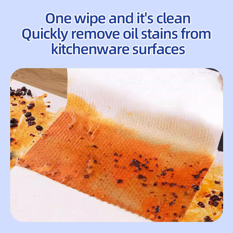 1. An efficient way to remove oil, surpassing traditional rags and degreasers, easily dealing with stubborn oil stains.

2. Effectively removes oil, dirt, and sticky fingerprints on countertops, appliances, and stoves, giving them a clean luster.

3. Contains no bleach and irritants, and gently cares for hands while providing excellent cleaning results.

4. Disposable cleaning wipes, throw away after use, ensuring freshness and hygiene every time you use them.