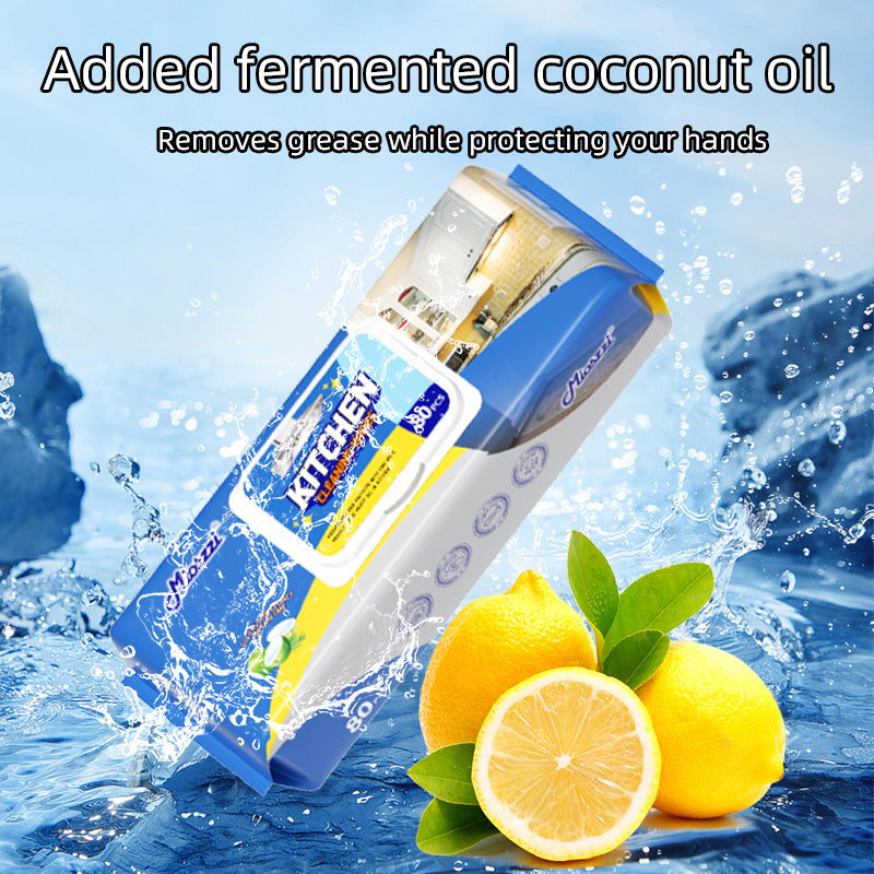 1. Add surfactants to deeply disintegrate oil stains, and the cleaning power is several times higher than that of ordinary rags.

2. Suitable for pots, tableware, stoves, walls, range hoods, sinks and kitchen appliances, easily cope with various oil stains.

3. Soft, thick and skin-friendly material, not easy to tear or shed, the surface is smooth and traceless after wiping.

4. Pearl pattern non-woven fabric, flexible and oil-absorbent and not easy to break, can be repeatedly wiped in multiple areas.