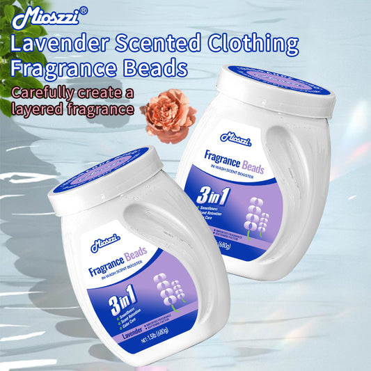 1. Laundry fragrance enhancement beads that can be used as air fresheners.

2. The fragrance enhancement beads can effectively remove room odors.

3. Air freshener and home fragrance for the house, car or bathroom.

4. Friendly material formula, pet-friendly, safe for home use.

5. 1.5 pound large barrel, suitable for home use, large quantity, affordable price.