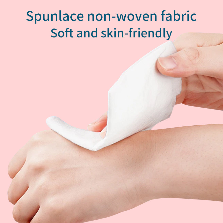 1、Multi-purpose wipes to remove dirt, oil and makeup that clog pores.

2、Daily skin care and travel essentials.

3、Hypoallergenic formula, no added alcohol, mild and non-irritating, safe for sensitive skin.

4、Strong makeup removal ability, one wipe can remove all facial makeup.

5、Add sodium hyaluronate and vitamin E to moisturize the skin while removing makeup.