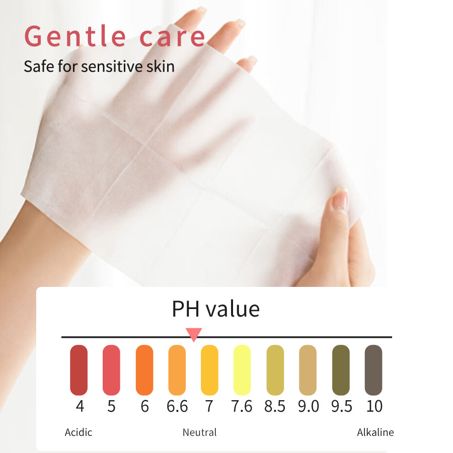 1、Multi-purpose wipes to remove dirt, oil and makeup that clog pores.

2、Daily skin care and travel essentials.

3、Hypoallergenic formula, no added alcohol, mild and non-irritating, safe for sensitive skin.

4、Strong makeup removal ability, one wipe can remove all facial makeup.

5、Add sodium hyaluronate and vitamin E to moisturize the skin while removing makeup.