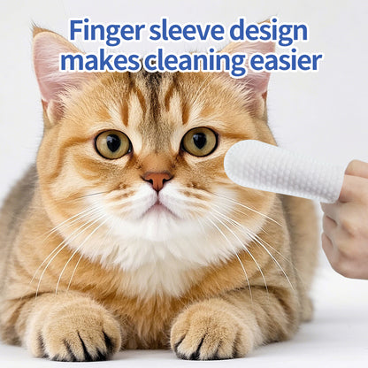 1. Gently remove dirt, debris, and odors. And has excellent deodorizing ability, bringing a refreshing experience to pets.

2. Added fermented coconut oil, tea tree oil, and aloe vera extract ingredients to deeply nourish the hair and smooth frizz.

3. Effectively remove sweat and dirt, while playing an antibacterial role to protect the health of pets.

4. Exuding a refreshing coconut aroma, it can calm and soothe the tension of pets, allowing pets to enjoy cleaning.

5. Multifunctional pet finger wipes,