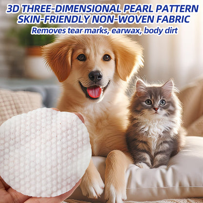 1. Water-based wipes, super absorbent, moisturizing pet skin.
2. Plant-based non-woven fabric, 3D three-dimensional pearl pattern, super thick and ultra-soft, tear resistant.
3. Deodorant wipes to effectively remove unpleasant odors.
4. Hypoallergenic formula, safe for cats and dogs.
5. Clean paws and skin, canned beauty cleaning wipes.